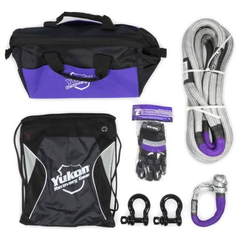 Yukon Gear And Axle - Yukon Gear and Axle Pack this vehicle recovery kit in your rig and attack the trail with confidence. - YRGKIT-1
