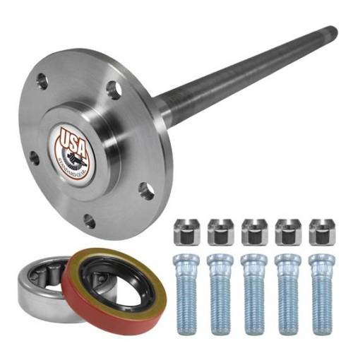 USA Standard Gear - USA Rear Axle Kit Fits GM 7.625" Diff 28 Spline 5 Lug 28-13/16" Long, 630111- - ZA K630111