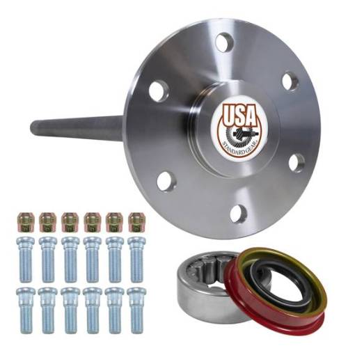 USA Standard Gear - USA Rear Axle Kit Fits GM 8.5"/8.6" Diff 30 Spline 6 Lug LH 33-11/16" Long, 630120- - ZA K630120