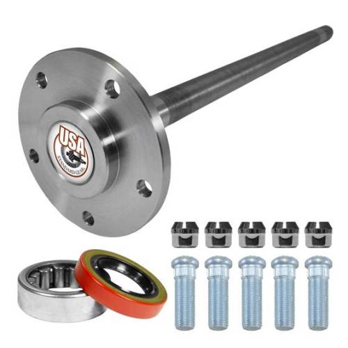 USA Standard Gear - USA Rear Axle Kit Fits GM 8.5" Diff 28 Spline 5 Lug 33-7/16" Long, 630129- - ZA K630129