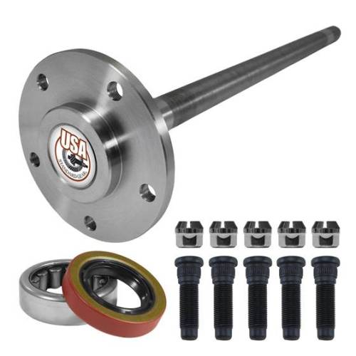 USA Standard Gear - USA Rear Axle Kit Fits Ford 7.5"/8.8" Diff 28 Spline 5 Lug 31" Long, 630209- - ZA K630209