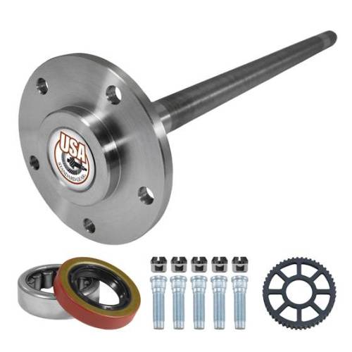 USA Standard Gear - USA Rear Axle Kit Fits Ford 7.5"/8.8" Diff 28 Spline 5 Lug w/ABS 30" Long, 630223- - ZA K630223