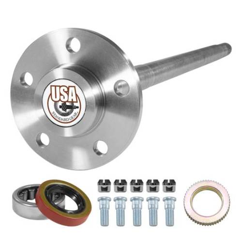 USA Standard Gear - USA Rear Axle Kit Fits Dana M35 Diff 27 Spline LH w/ABS 30-11/16" Long, 630307- - ZA K630307