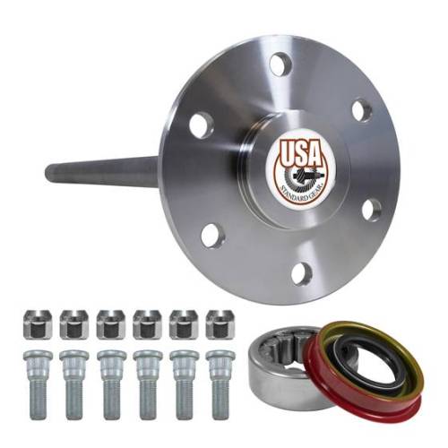 USA Standard Gear - USA Rear Axle Kit Fits GM 8.0" Diff 28 Spline 6 Lug LH 33-1/4" Long, 630603- - ZA K630603