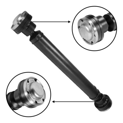 USA Standard Gear - USA Standard Gear Front Driveshaft, Durango/Grand Cherokee, 23.75" FTF Collapsed - ZDS000480