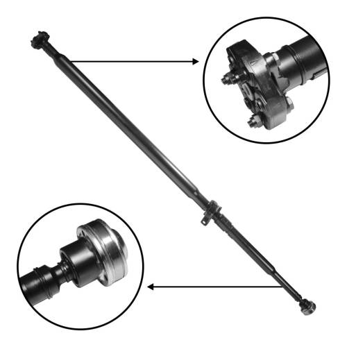 USA Standard Gear - USA Standard Gear Rear Driveshaft for Dodge Journey, Length 86” Flange To Flange - ZDS101745