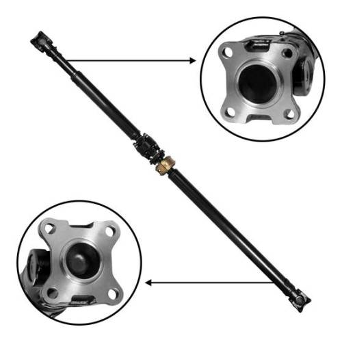 USA Standard Gear - USA STD 2 Piece Rear Driveshaft, '98-'04 Tacoma 3.4L 2WD Pre Runner, 77" FTF - ZDS159045