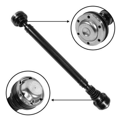 USA Standard Gear - USA STD Front Driveshaft Grand Cherokee & Comm&er, 30.12" FTF Compressed - ZDS9796