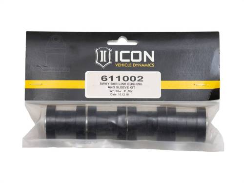 Icon Vehicle Dynamics - ICON Vehicle Dynamics SWAY BAR LINK BUSHING AND SLEEVE KIT - 611002