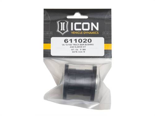 Icon Vehicle Dynamics - ICON Vehicle Dynamics 05-16 FSD TRACK BAR BUSHING AND SLEEVE KIT - 611020