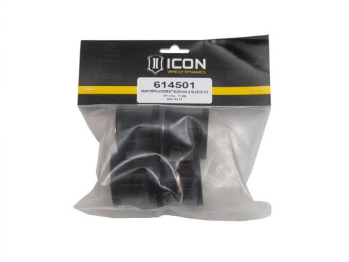 Icon Vehicle Dynamics - ICON Vehicle Dynamics 58400 REPLACEMENT BUSHING AND SLEEVE KIT - 614501