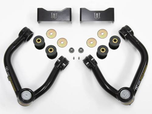 Icon Vehicle Dynamics - ICON Vehicle Dynamics 19-21 RANGER TUBULAR UCA DJ KIT (AL KNUCKLE ONLY) - 98510DJ