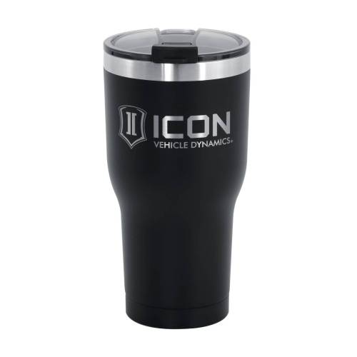 Icon Vehicle Dynamics - ICON Vehicle Dynamics 30OZ TUMBLER W/STANDARD ENGRAVED LOGO - ICON-2141-STL-BL-30OZ