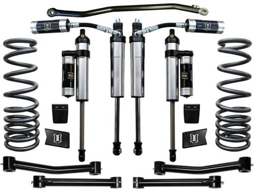 Icon Vehicle Dynamics - ICON Vehicle Dynamics 03-12 RAM 2500/3500 4WD 2.5" STAGE 4 SUSPENSION SYSTEM - K212504T