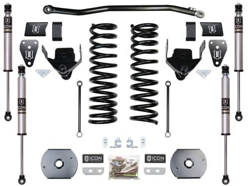 Icon Vehicle Dynamics - ICON Vehicle Dynamics 14-18 RAM 2500 4WD 4.5" STAGE 1 SUSPENSION SYSTEM (AIR RIDE) - K214521A