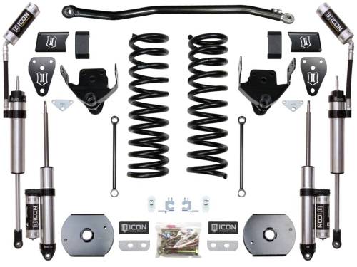 Icon Vehicle Dynamics - ICON Vehicle Dynamics 14-18 RAM 2500 4WD 4.5" STAGE 2 SUSPENSION SYSTEM (AIR RIDE) - K214522A