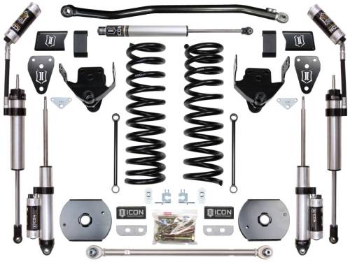 Icon Vehicle Dynamics - ICON Vehicle Dynamics 14-18 RAM 2500 4WD 4.5" STAGE 4 SUSPENSION SYSTEM (AIR RIDE) - K214524A