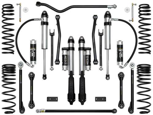 Icon Vehicle Dynamics - ICON Vehicle Dynamics 20-UP JEEP GLADIATOR 2.5" STAGE 7 SUSPENSION SYSTEM (TUBULAR) - K22107T