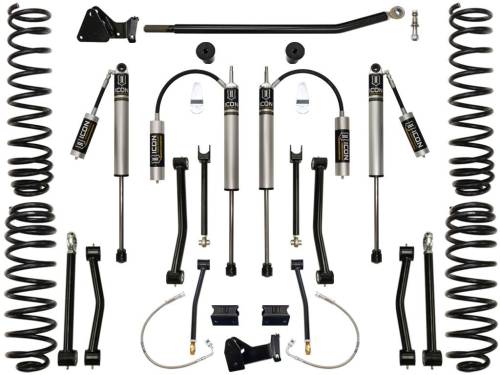 Icon Vehicle Dynamics - ICON Vehicle Dynamics 07-18 JEEP JK 4.5" STAGE 2 SUSPENSION SYSTEM - K24002