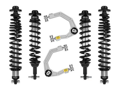 Icon Vehicle Dynamics - ICON Vehicle Dynamics 21-23 BRONCO NON-SASQUATCH 3-4" LIFT STAGE 3 SUSPENSION SYSTEM BILLET - K40003