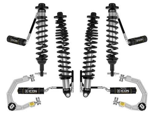 Icon Vehicle Dynamics - ICON Vehicle Dynamics 21-23 BRONCO NON-SASQUATCH 3-4" LIFT STAGE 4 SUSPENSION SYSTEM BILLET - K40004