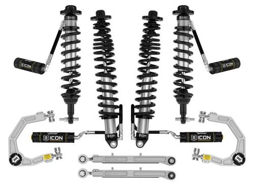 Icon Vehicle Dynamics - ICON Vehicle Dynamics 21-23 BRONCO NON-SASQUATCH 3-4" LIFT STAGE 5 SUSPENSION SYSTEM BILLET - K40005