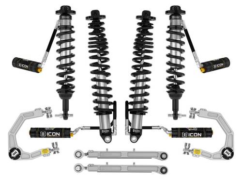 Icon Vehicle Dynamics - ICON Vehicle Dynamics 21-23 BRONCO NON-SASQUATCH 3-4" LIFT STAGE 6 SUSPENSION SYSTEM BILLET - K40006