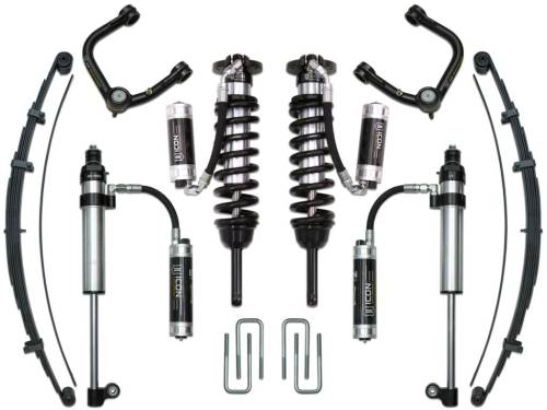 Icon Vehicle Dynamics - ICON Vehicle Dynamics 05-15 TACOMA 0-3.5"/16-23 0-2.75" STAGE 9 SUSPENSION SYSTEM W TUBULAR UCA - K53009T