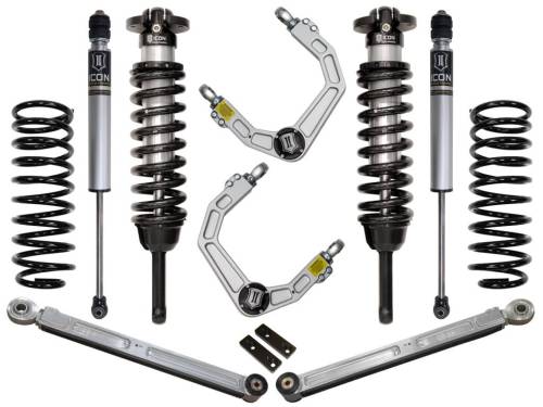 Icon Vehicle Dynamics - ICON Vehicle Dynamics 03-09 4RUNNER/FJ 0-3.5" STAGE 3 SUSPENSION SYSTEM W BILLET UCA - K53053