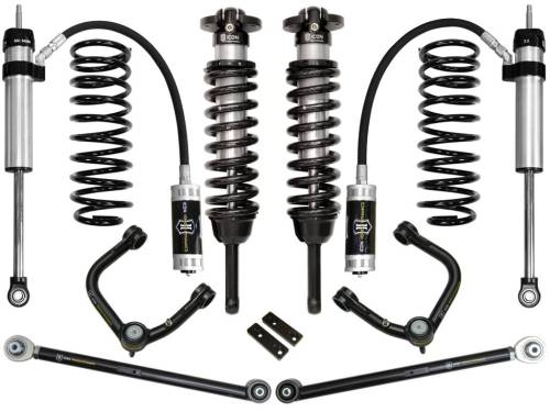 Icon Vehicle Dynamics - ICON Vehicle Dynamics 03-09 4RUNNER/FJ 0-3.5" STAGE 4 SUSPENSION SYSTEM W TUBULAR UCA - K53054T