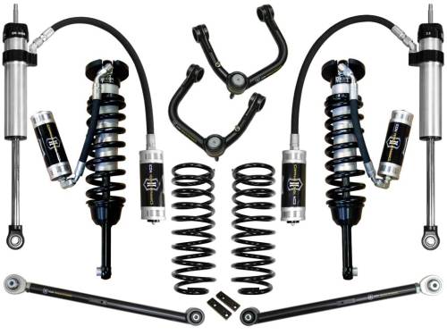 Icon Vehicle Dynamics - ICON Vehicle Dynamics 03-09 4RUNNER/FJ 0-3.5" STAGE 5 SUSPENSION SYSTEM W TUBULAR UCA - K53055T