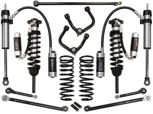 Icon Vehicle Dynamics - ICON Vehicle Dynamics 03-09 4RUNNER/FJ 0-3.5" STAGE 7 SUSPENSION SYSTEM W TUBULAR UCA - K53057T