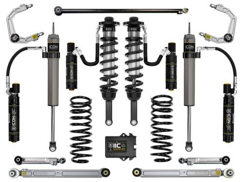 Icon Vehicle Dynamics - ICON Vehicle Dynamics 10-24 4RUNNER 0-3.5" STAGE 9 SUSPENSION SYSTEM W BILLET UCA - K53069