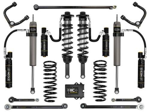 Icon Vehicle Dynamics - ICON Vehicle Dynamics 10-23 4RUNNER 0-3.5" STAGE 9 SUSPENSION SYSTEM W TUBULAR UCA - K53069T