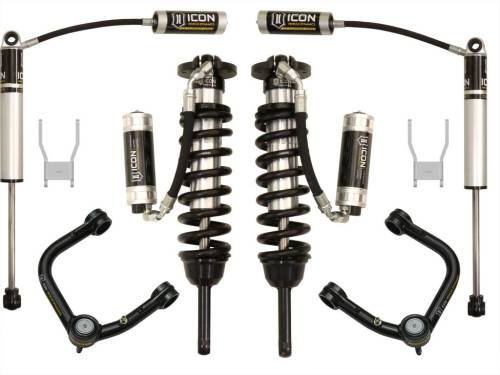 Icon Vehicle Dynamics - ICON Vehicle Dynamics 05-11 HILUX 0-3" STAGE 5 SUSPENSION SYSTEM W TUBULAR UCA - K53140T