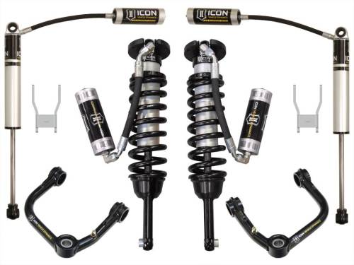 Icon Vehicle Dynamics - ICON Vehicle Dynamics 12-15 HILUX 0-3" STAGE 4 SUSPENSION SYSTEM W TUBULAR UCA - K53144T