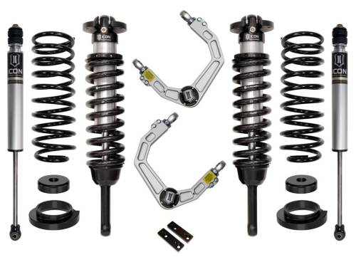 Icon Vehicle Dynamics - ICON Vehicle Dynamics 03-09 GX470 0-3.5" STAGE 2 SUSPENSION SYSTEM W BILLET UCA - K53172