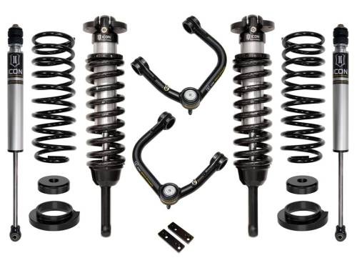 Icon Vehicle Dynamics - ICON Vehicle Dynamics 03-09 GX470 0-3.5" STAGE 2 SUSPENSION SYSTEM W TUBULAR UCA - K53172T