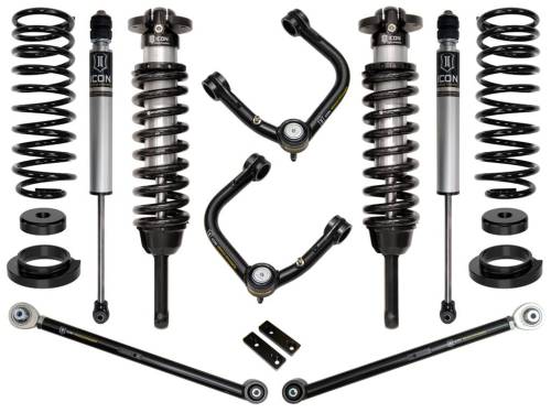 Icon Vehicle Dynamics - ICON Vehicle Dynamics 03-09 GX470 0-3.5" STAGE 3 SUSPENSION SYSTEM W TUBULAR UCA - K53173T