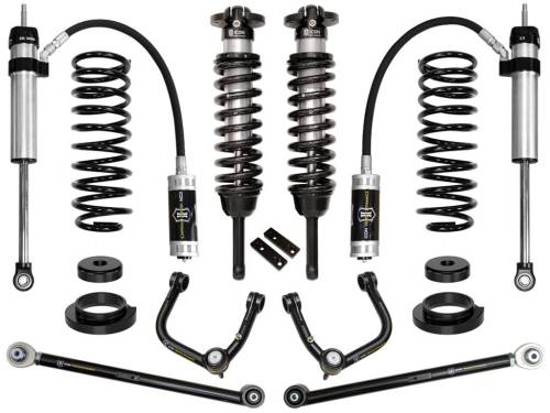 Icon Vehicle Dynamics - ICON Vehicle Dynamics 03-09 GX470 0-3.5" STAGE 4 SUSPENSION SYSTEM W TUBULAR UCA - K53174T