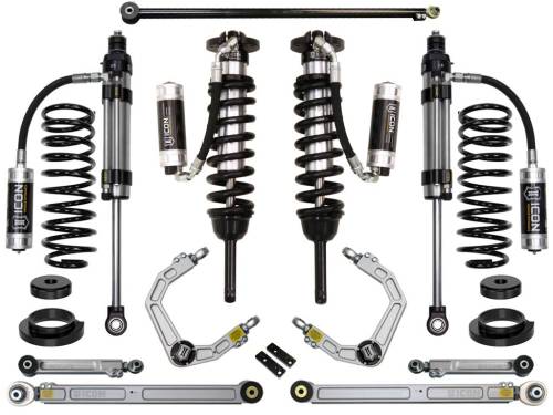 Icon Vehicle Dynamics - ICON Vehicle Dynamics 03-09 GX470 0-3.5" STAGE 8 SUSPENSION SYSTEM W BILLET UCA - K53178