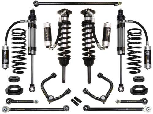 Icon Vehicle Dynamics - ICON Vehicle Dynamics 03-09 GX470 0-3.5" STAGE 8 SUSPENSION SYSTEM W TUBULAR UCA - K53178T