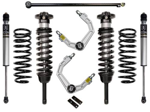 Icon Vehicle Dynamics - ICON Vehicle Dynamics 10-UP GX460 0-3.5" STAGE 2 SUSPENSION SYSTEM W BILLET UCA - K53182