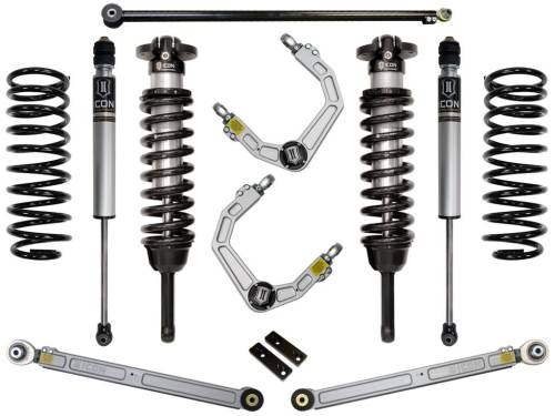 Icon Vehicle Dynamics - ICON Vehicle Dynamics 10-UP GX460 0-3.5" STAGE 3 SUSPENSION SYSTEM W BILLET UCA - K53183