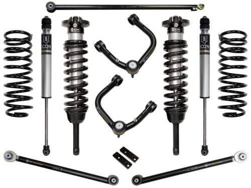 Icon Vehicle Dynamics - ICON Vehicle Dynamics 10-UP GX460 0-3.5" STAGE 3 SUSPENSION SYSTEM W TUBULAR UCA - K53183T