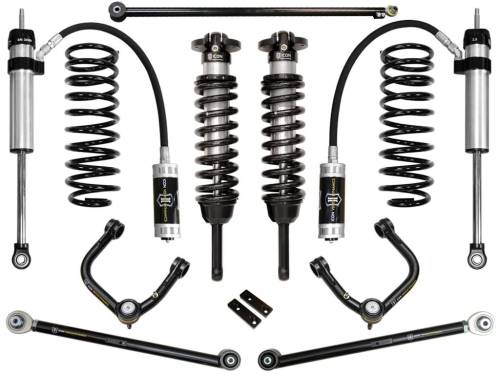 Icon Vehicle Dynamics - ICON Vehicle Dynamics 10-UP GX460 0-3.5" STAGE 4 SUSPENSION SYSTEM W TUBULAR UCA - K53184T