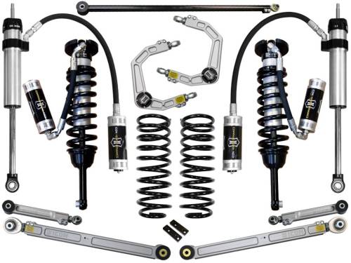 Icon Vehicle Dynamics - ICON Vehicle Dynamics 10-UP GX460 0-3.5" STAGE 6 SUSPENSION SYSTEM W BILLET UCA - K53186