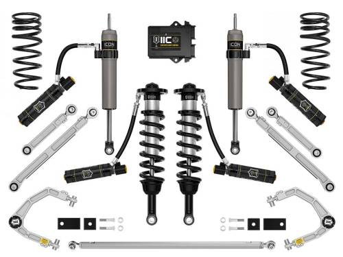 Icon Vehicle Dynamics - ICON Vehicle Dynamics 22-23 TUNDRA 1.25-3.5" STAGE 14 SUSPENSION SYSTEM BILLET - K53204