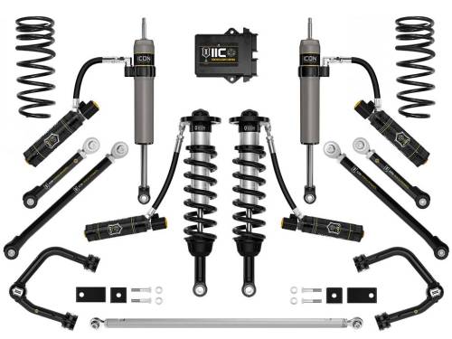 Icon Vehicle Dynamics - ICON Vehicle Dynamics 22-23 TUNDRA 2-3.5" STAGE 14 SUSPENSION SYSTEM TUBULAR - K53204T