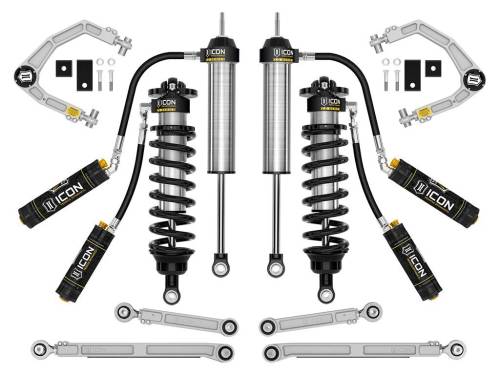 Icon Vehicle Dynamics - ICON Vehicle Dynamics 22-23 TUNDRA 1.25-3.25" STAGE 2 3.0 SUSPENSION SYSTEM BILLET - K53212